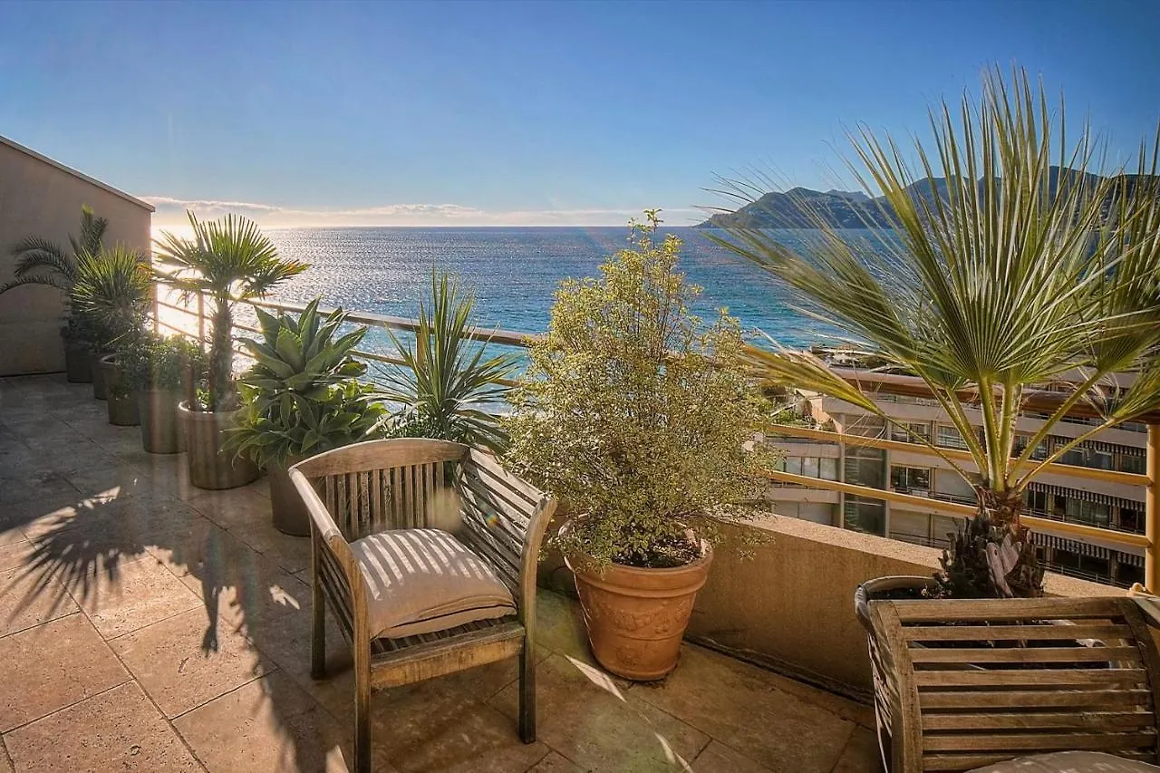 Immogroom - Panoramic Sea View - Terrace - 1 Min From The Beach - Parking Cannes 0*,  France