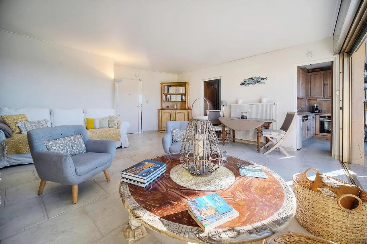 Daire Immogroom - Panoramic Sea View - Terrace - 1 Min From The Beach - Parking Cannes