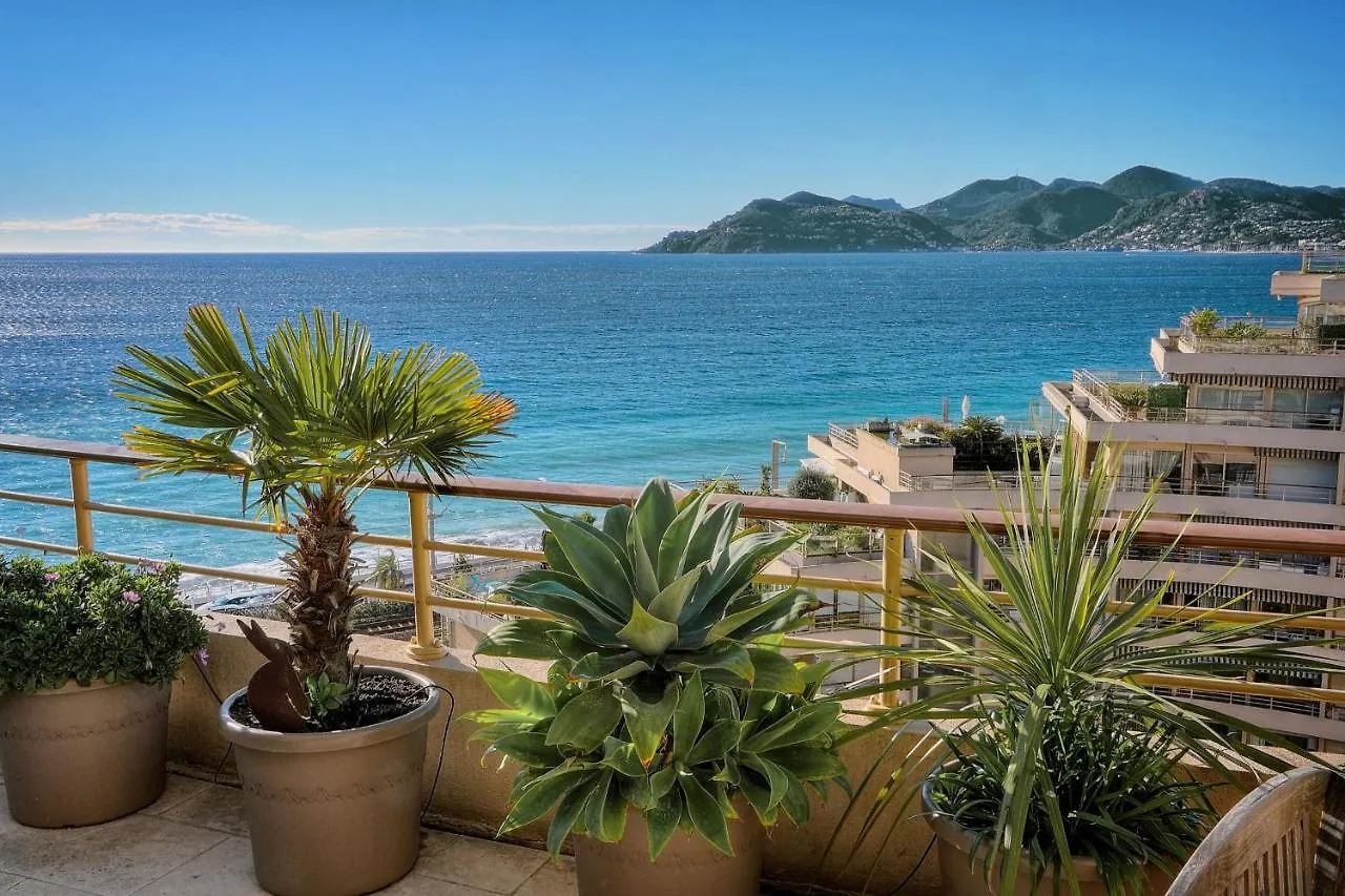 Immogroom - Panoramic Sea View - Terrace - 1 Min From The Beach - Parking Cannes Daire
