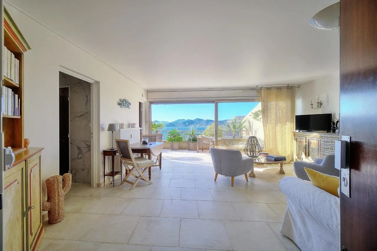 Immogroom - Panoramic Sea View - Terrace - 1 Min From The Beach - Parking Cannes